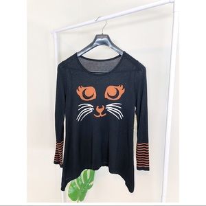 One world apparel- Halloween long sleeve sweater